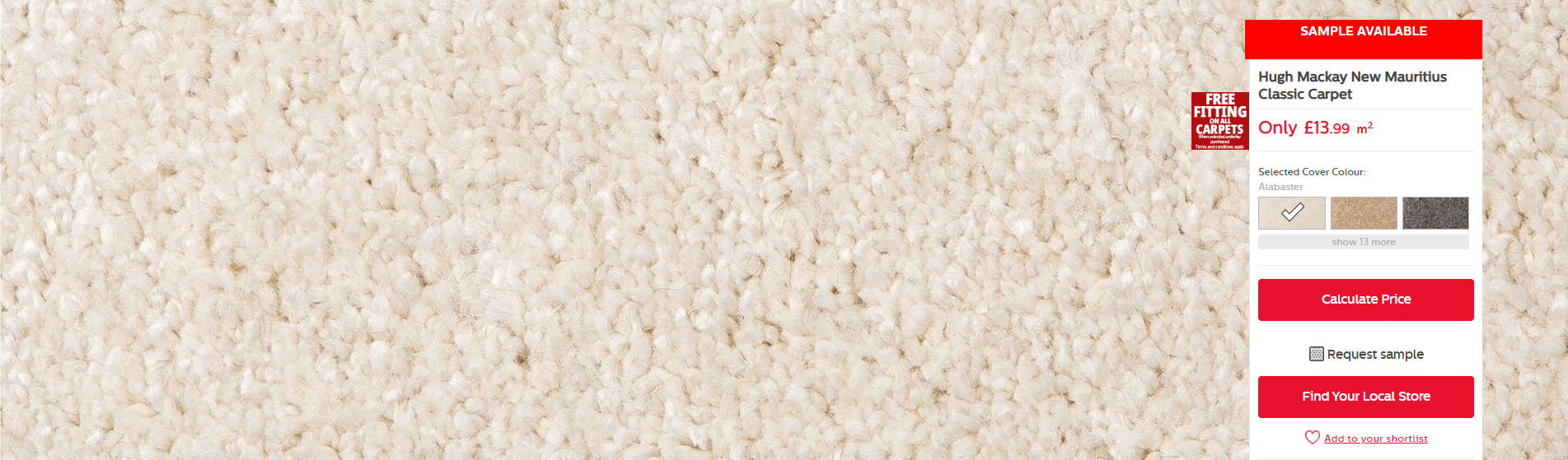 How to order a carpet sample ScS